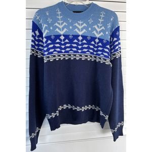 Vintage Richman Brothers Acrylic Sweater Skiing Tag Size Large